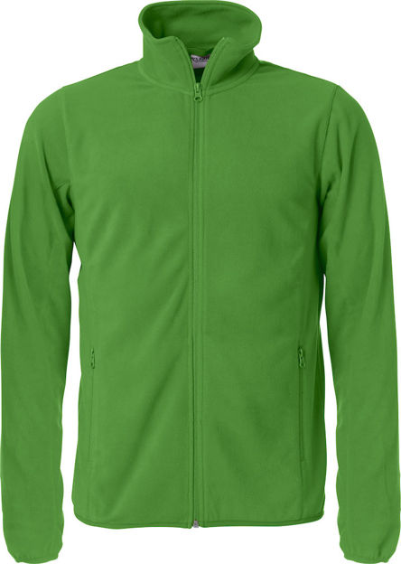 Basic Micro Fleece Jacket Apple Green 3XL