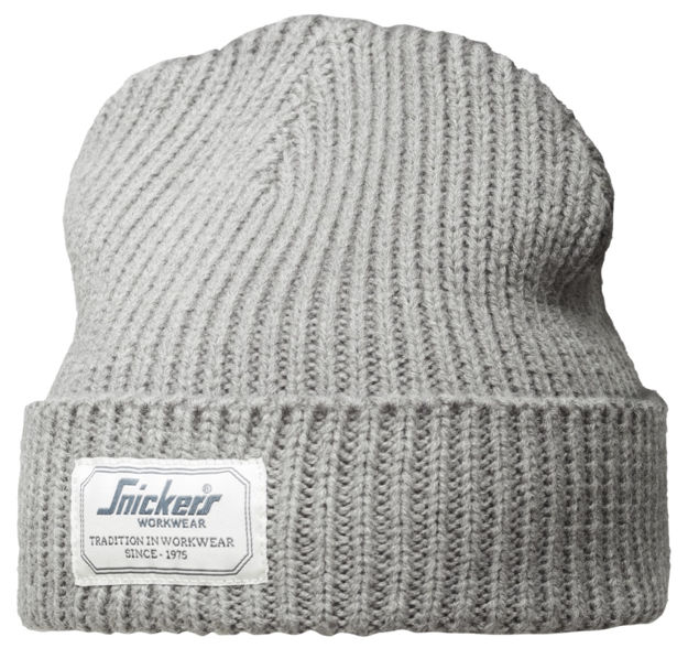 FISHERMAN BEANIE LGRÅ ONE SIZE