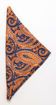 JH&F Handkerchief Paisley Orange 0