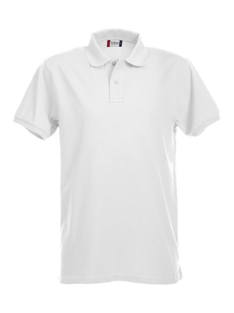 Stretch Premium Polo White