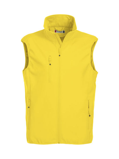 Basic Softshell Vest Lemon