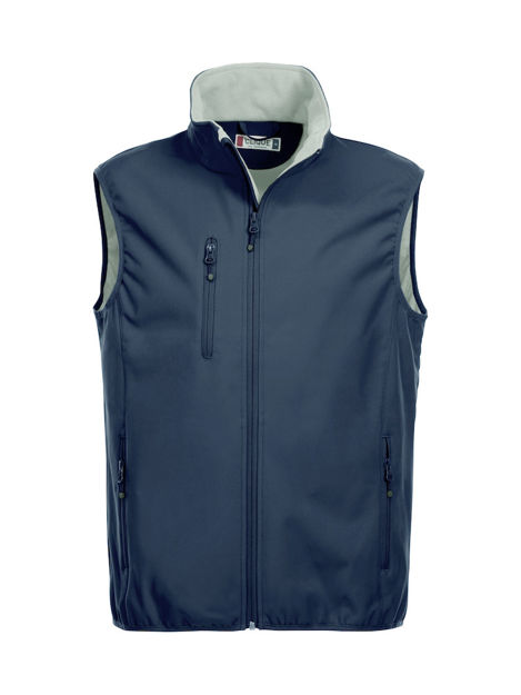 Basic Softshell Vest Dark Navy