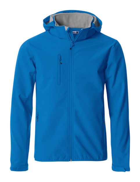 Basic Hoody Softshell Jacket Royal Blue