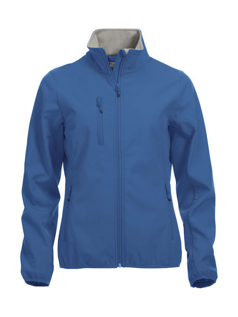 Basic Softshell Jacket Ladies Royal Blue