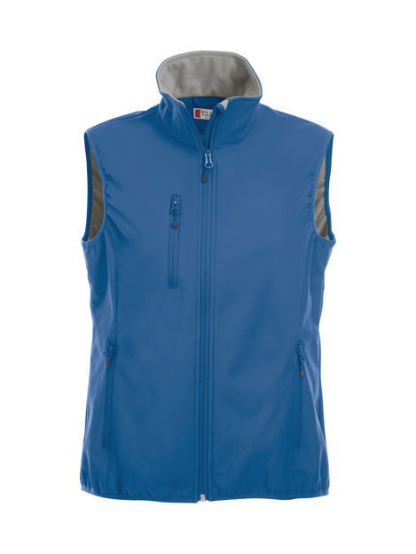 Basic Softshell Vest Ladies Royal Blue