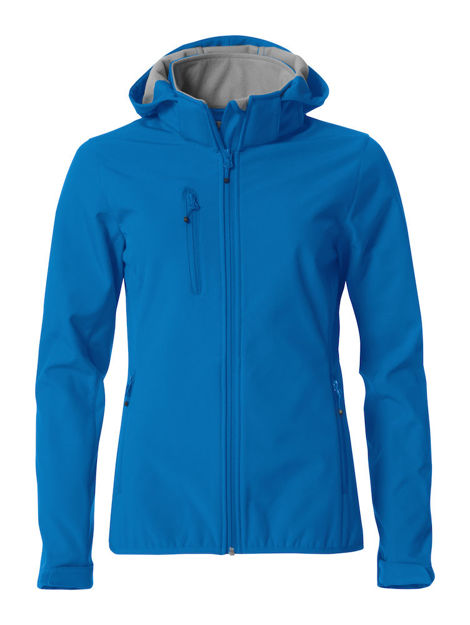 Basic Hoody Softshell Ladies Jacket Royal Blue