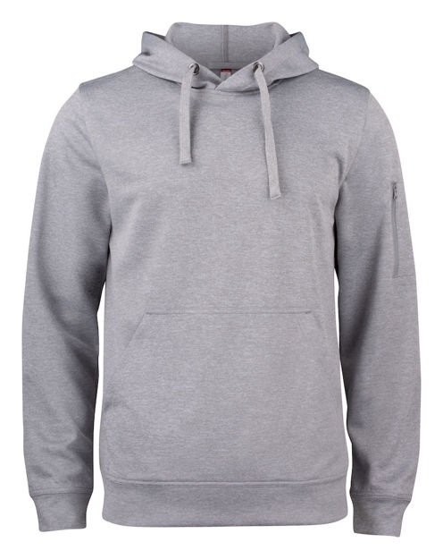 Basic Active Hoody Grey Melange