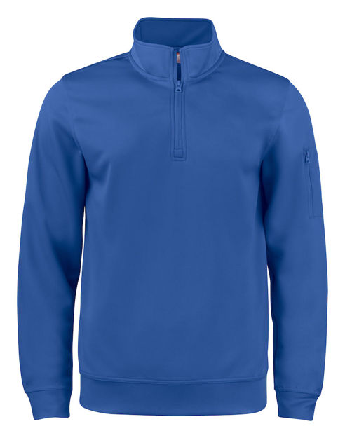 Basic Active Half Zip Royalblue