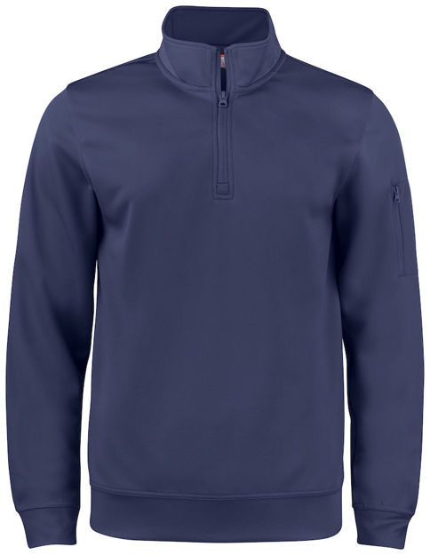 Basic Active Half Zip Dark Navy