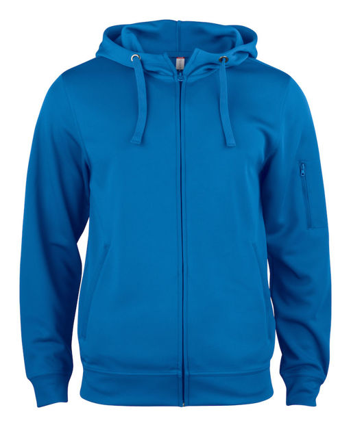 Basic Active Hoody FZ Royalblue