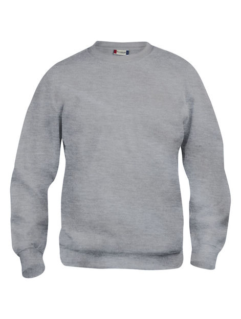 Basic Roundneck Grey Melange