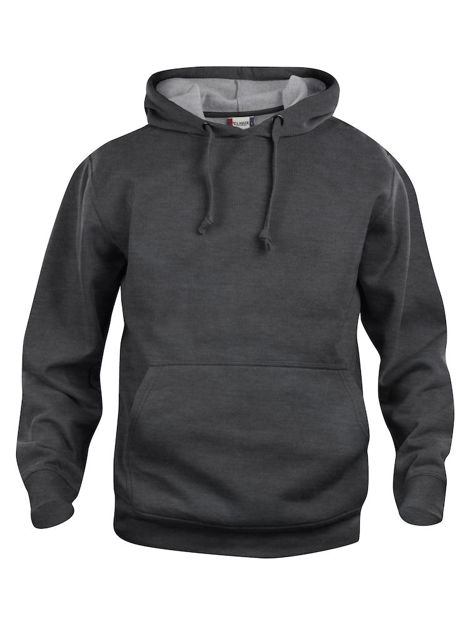 Basic Hoody Anthracite Melange