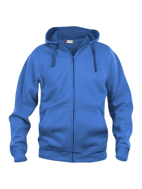 Basic Full Zip Mens Royal Blue