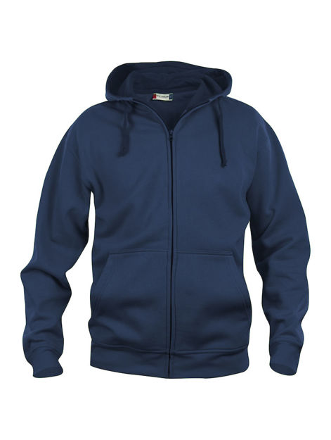 Basic Full Zip Mens Dark Navy