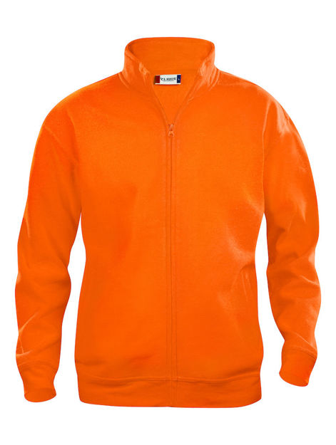 Basic Cardigan Mens Visibility Orange