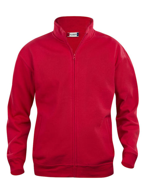 Basic Cardigan Mens Red