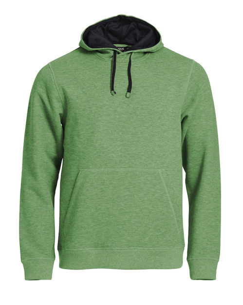 Classic Hoody Green Melang