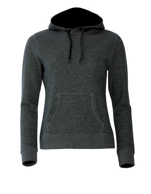 Classic Hoody Ladies Anth Melange