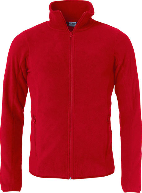 Basic Polar Fleece Jacket Red