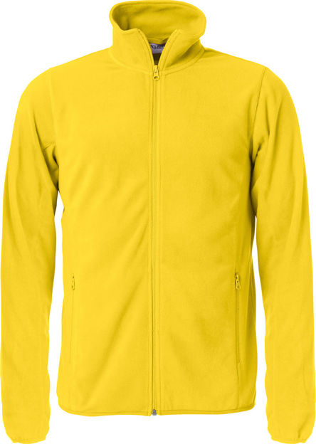 Basic Micro Fleece Jacket Lemon