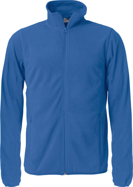 Basic Micro Fleece Jacket Royal Blue