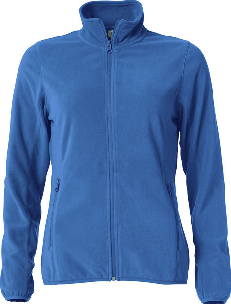 Basic Micro Fleece Jacket Ladies Royal Blue