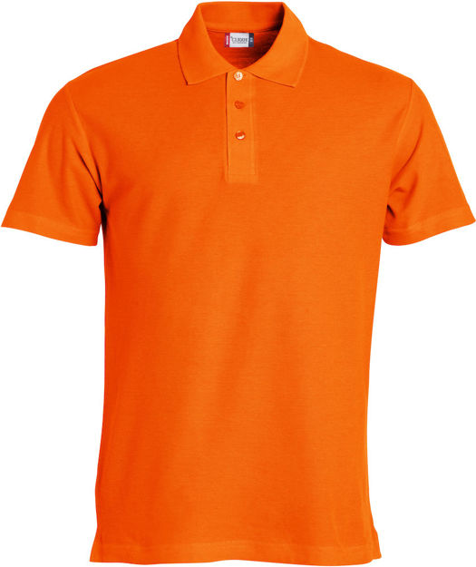 Basic Polo Blood Orange