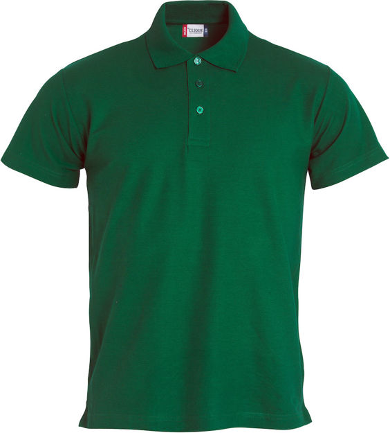 Basic Polo Bottle Green