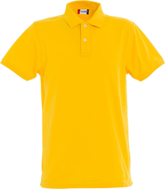 Stretch Premium Polo Lemon