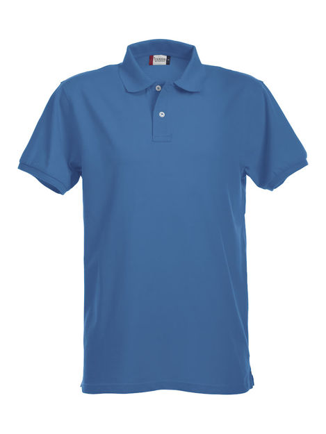 Stretch Premium Polo Royal Blue