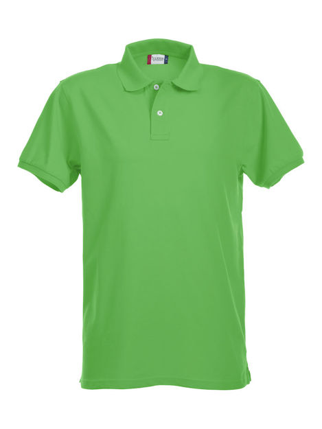 Stretch Premium Polo Apple Green