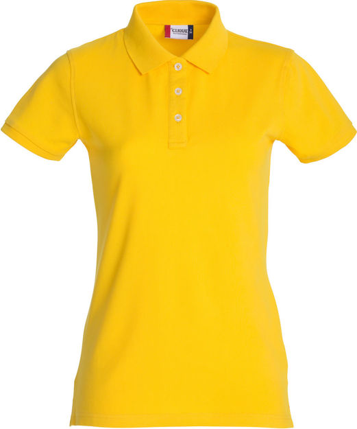 Stretch Premium Polo Ladie Lemon