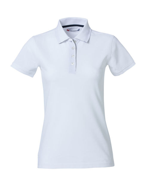 Heavy Premium Polo Ladies White