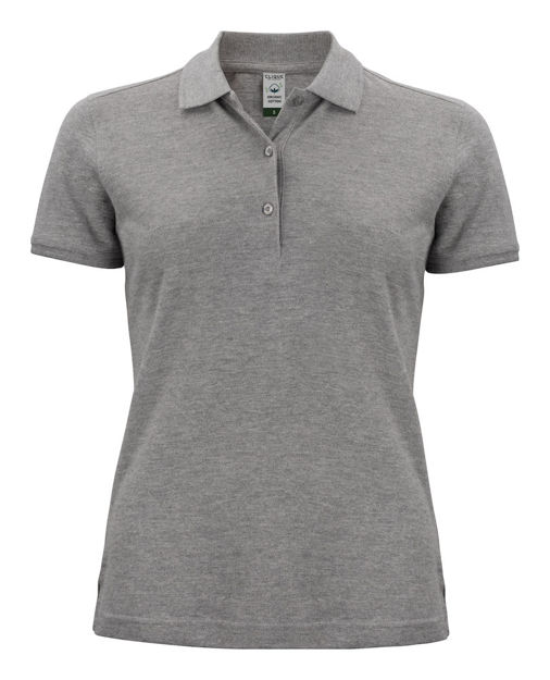 Classic OC Polo Ladies Grey Melange