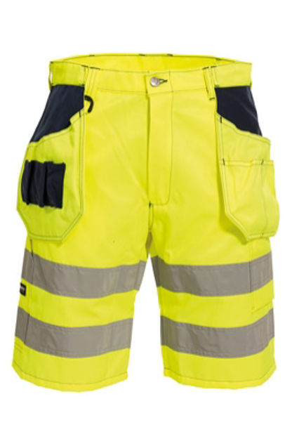 Shorts håndverk HV Gul/Marine