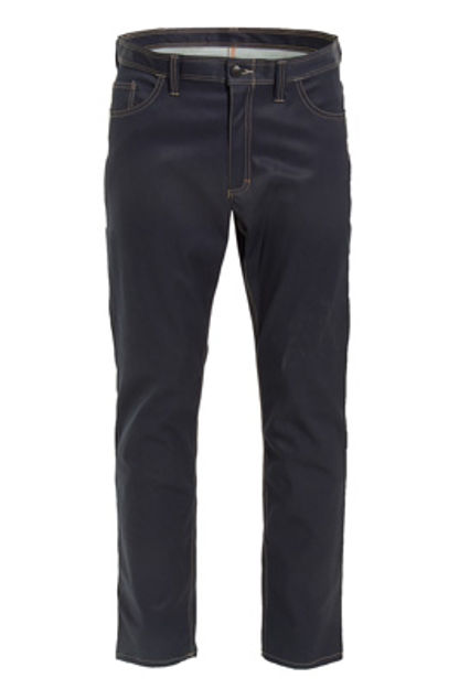 Jeans FR m/stretch Blå denim