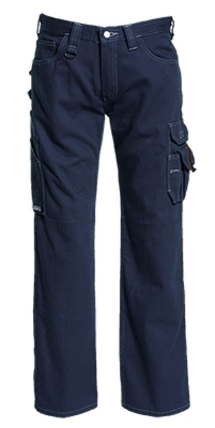 Workerjeans bomull Marine