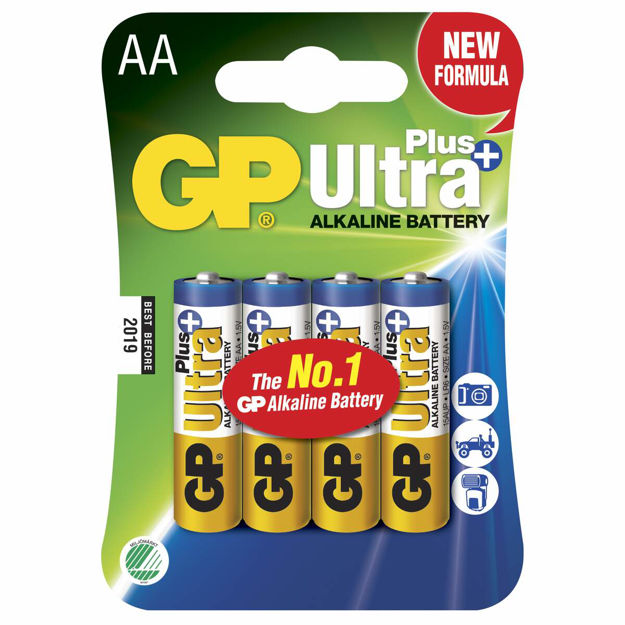Batteri LR6 Ultra Plus AA 4-p
