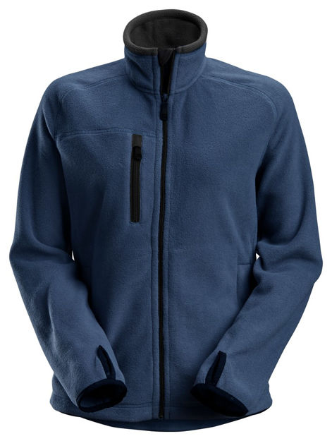 Jakke 8027 fleece  Mblå/sort