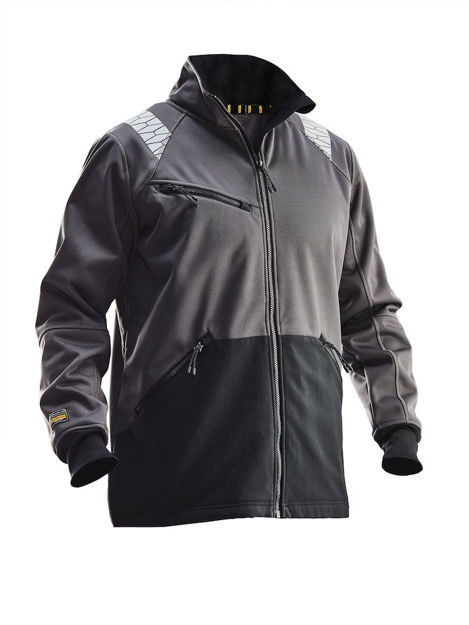 Jacket Windblocker Solid Dark Grey/black