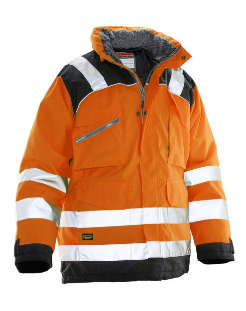 HV Vinterparkas Orange/Svart