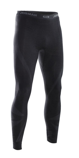 Seamless Long Johns Dark Grey/Bl