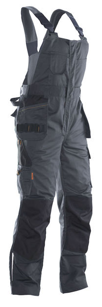 Bib n Brace Trouser Dark Grey/Bl