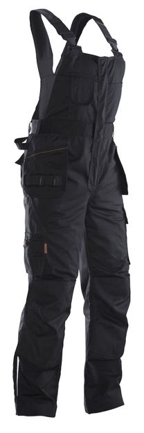 Bib n Brace Trouser Black/Black