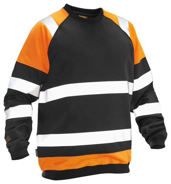 Sweatshirt Hi Vis Vis Black/HV Black/HV Ora