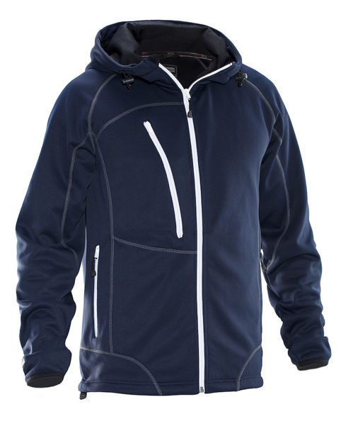 Hoodie Funktion Navy/White