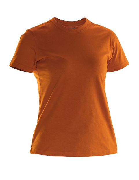 T Shirt Shirt Lady Lady Orange