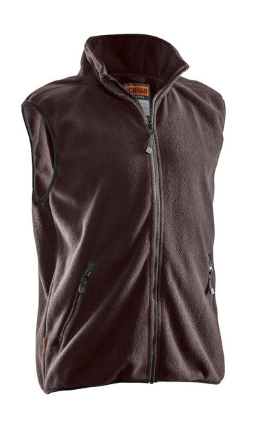 Polar Fleece Vest Brown