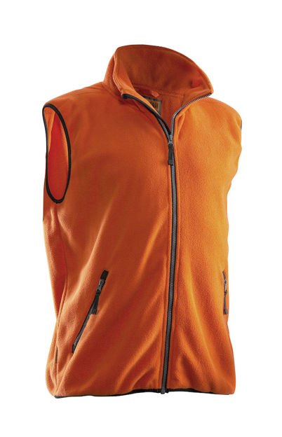 Polar Fleece Vest Orange