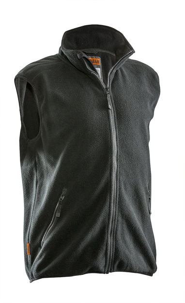 Polar Fleece Vest Black